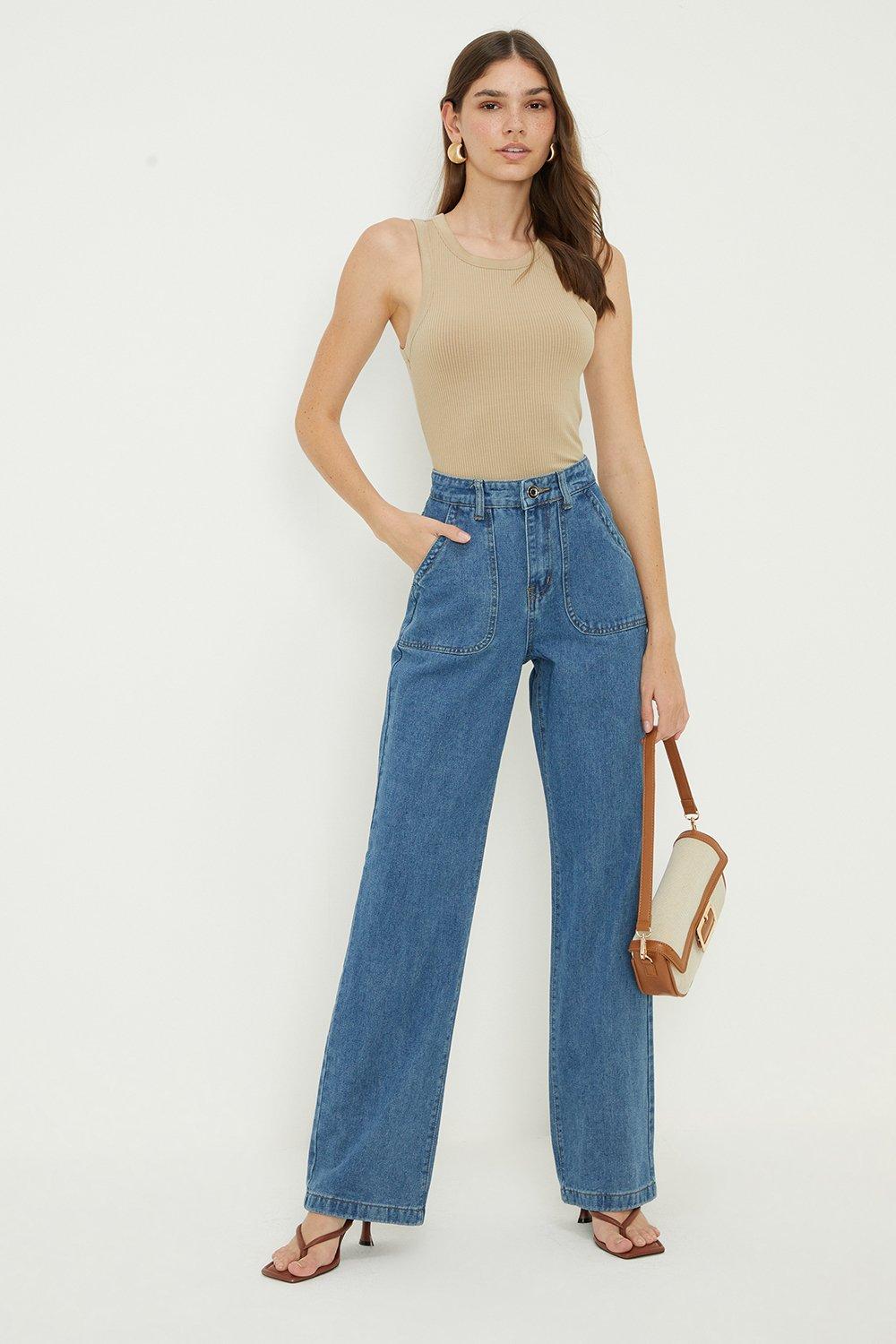 Dorothy perkins clearance straight leg jeans